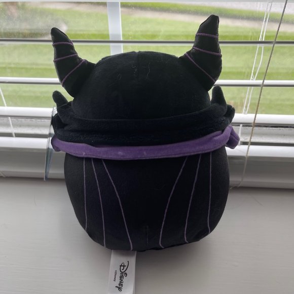 Disney Squishmallows Sleeping Beauty Maleficent Plush 8 inches New with Tags - Picture 2 of 6
